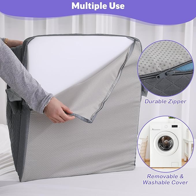 BALAPET Adjustable Wedge Pillow for Double Legs, 8" Height Elevated Leg Rest Pillow for Circulation, Supportive Bolster Pillow for Pregnancy Relieves Pressure Hip Leg Elevation, Dark Grey