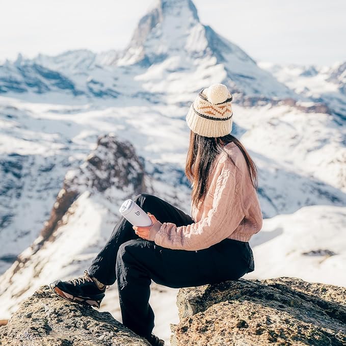 BOTTLE BOTTLE Insulated Water Bottle 24oz with Straw Lid and Handle for Sports Travel Gym Stainless Steel Water Bottles Double-Wall Vacuum Metal Thermos Bottles Leak Proof BPA-Free