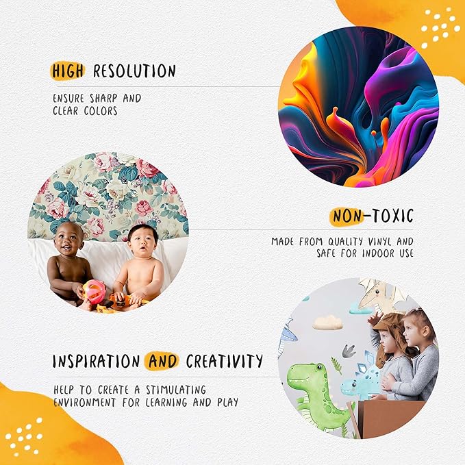 Bunny Wall Decals for Kids by Lipastick - 69 pcs Rabbits Wall Stickers Peel and Stick - Hot Air Balloon Wall Decals for Girls Boys Kids Baby Nursery Room Bedroom - Bunies Wall Decor Aircraft M Size