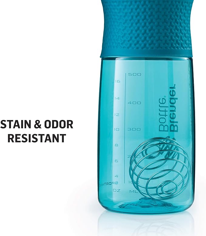 BlenderBottle SportMixer Shaker Bottle Perfect for Protein Shakes and Pre Workout, 28-Ounce, Navy