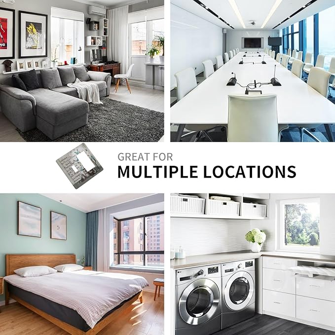 Blue Butterfly Rustic Flower Inspirational Quotes 2 Gang Single Toggle Rocker Combination Light Switch Covers Wall Plate Cover Electrical Faceplate Decorative Switchplate for Farmhouse Bedroom