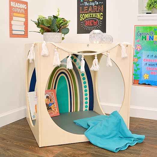 Angeles Tranquility Cube Reading Nook, Wooden