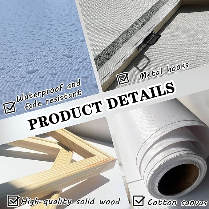 Black and White Red Tree Wall Art Canvas Print Picture Large Red Tree Landscape Modern Artwork for Living Room Bedroom Office Home Wall Decor With Frame 24X48inch