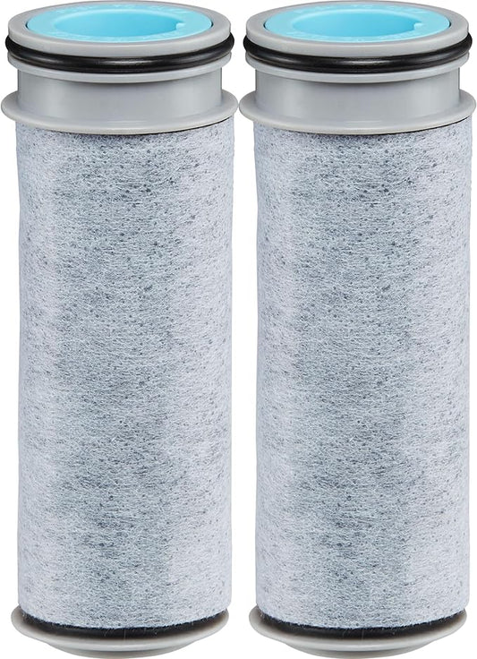 Brita Stream Pitcher Water Filter for Pitchers and Dispensers, BPA-Free, Replaces 1,800 Plastic Water Bottles a Year, Lasts Two Months or 40 Gallons, Includes 2 Filters
