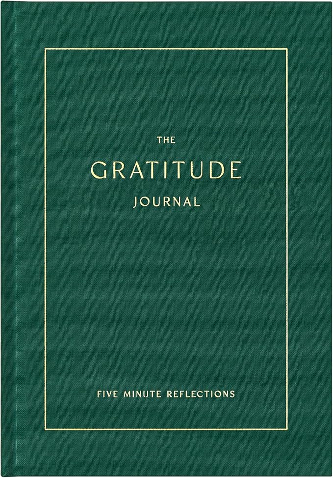 And Per Se Gratitude Journal – Five Minutes a Day to Cultivate Mindfulness, Happiness, Positive Vibes, Affirmations & Self-Reflection – Undated Daily Gratitude Journal for Women & Men (Forest Green)