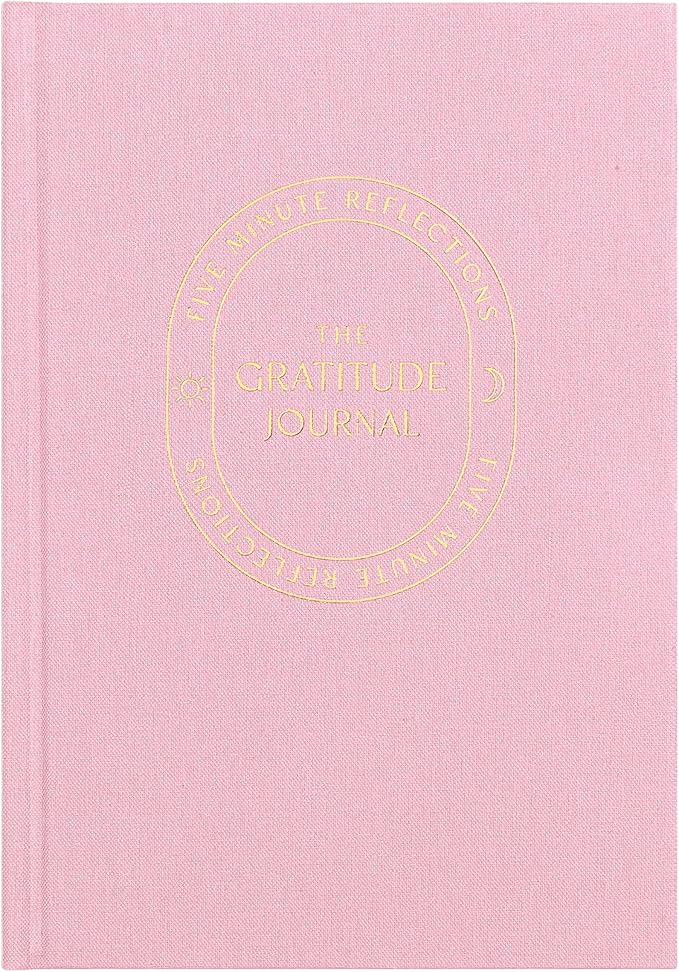 And Per Se Gratitude Journal – Five Minutes a Day to Cultivate Mindfulness, Happiness, Positive Vibes, Affirmations & Self-Reflection – Undated Daily Gratitude Journal for Women & Men (Blush)